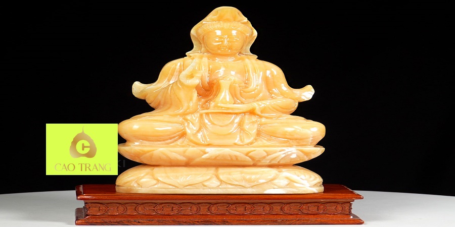 Tượng Phật Bà Quan Âm Bằng Đá Thạch Anh Tại TP.HCM