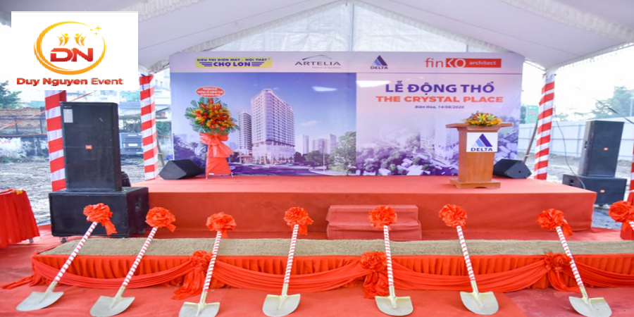 Tổ Chức Lễ Khởi Công Động Thổ