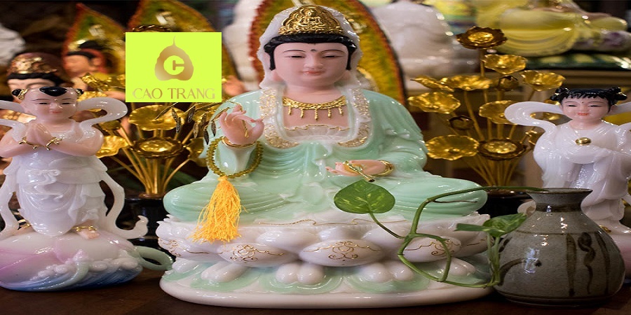 Bán Tượng Phật Quan Âm Bằng Đá